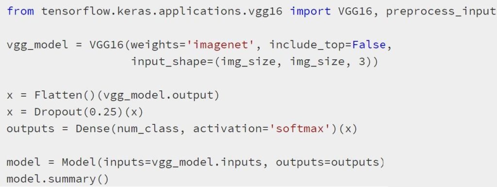 Transfer learning-code