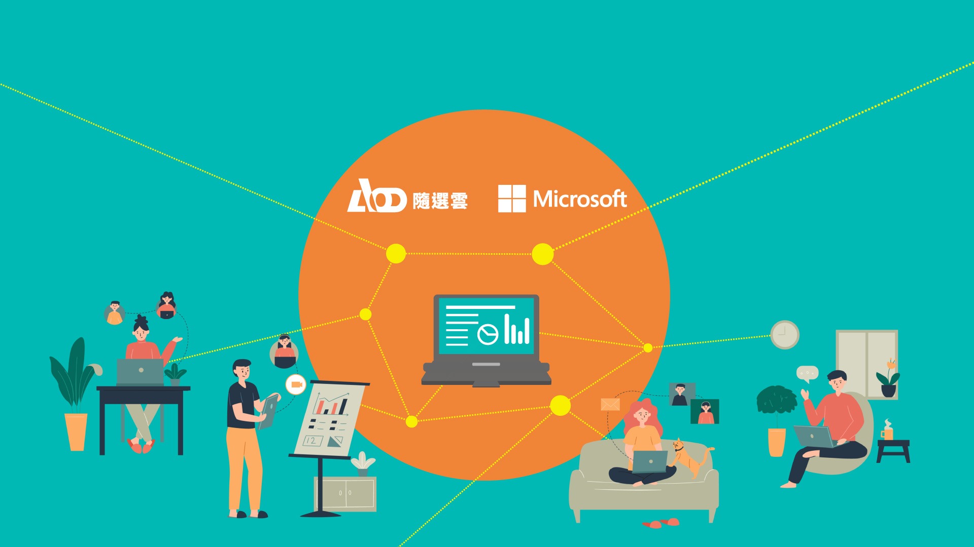 AOD隨選雲+WVD微軟虛擬桌面 打造異地辦公之快速部署解決方案