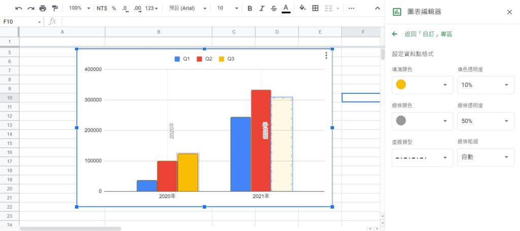 google-sheets-styling