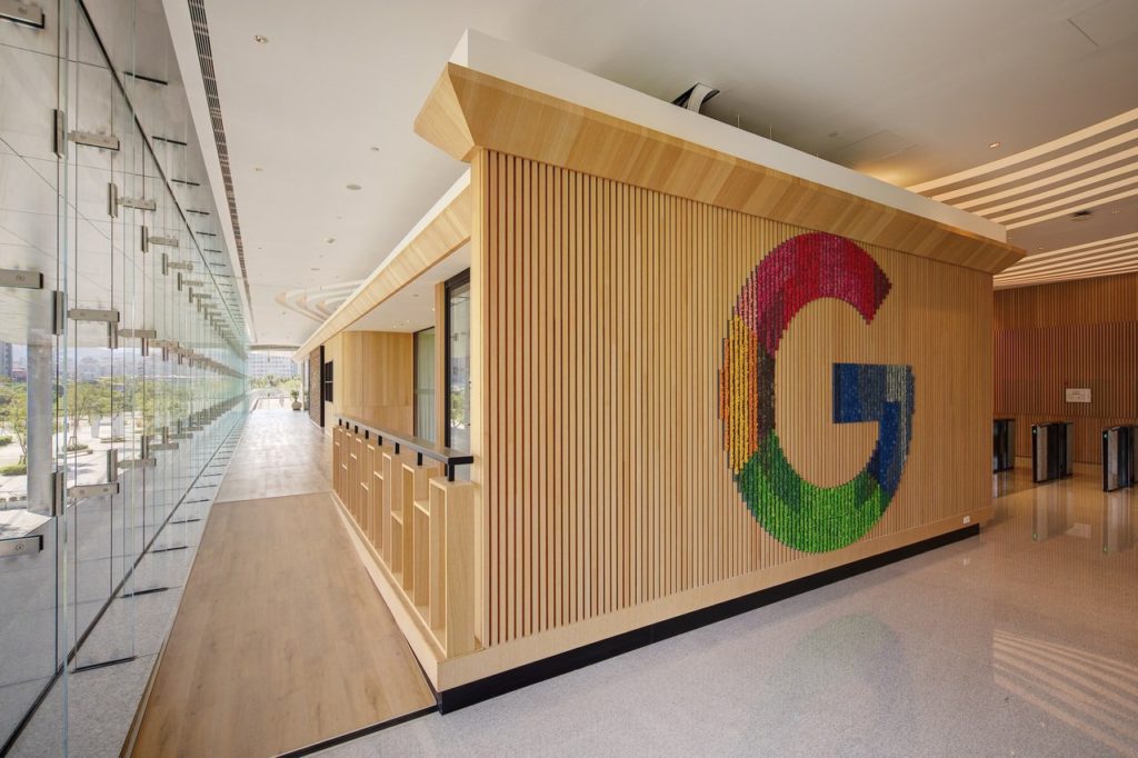 Google 台灣- 在 Tpark 台北遠東通訊園區的全新辦公室