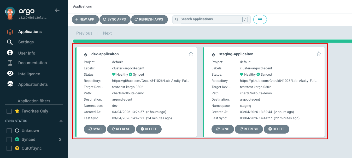 ArgoCD Application 物件設定：定義 Source Repo 與 Destination 來源路徑